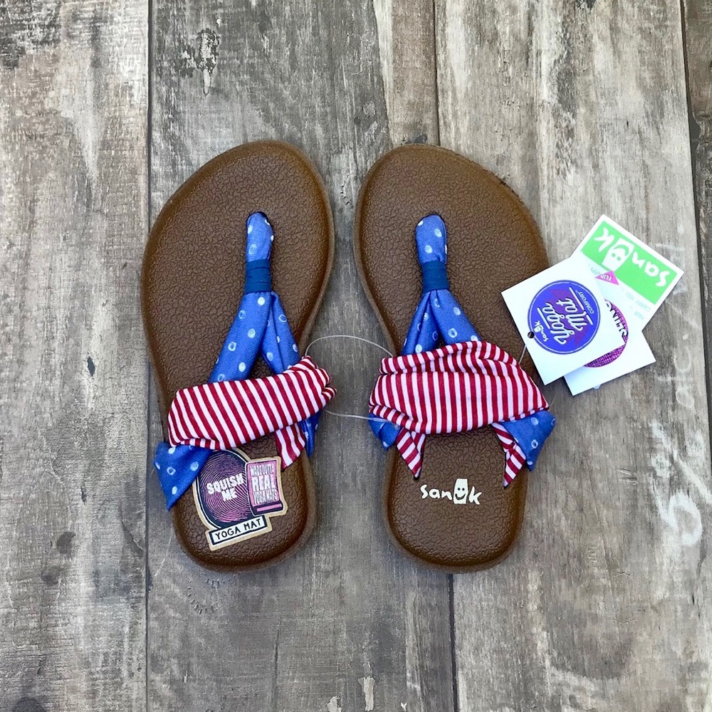 Sanuk Yoga Sling Patriot Girls - Picture 5 of 8